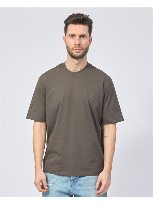 T-shirt girocollo Armani Exchange in jersey di cotone ARMANI EXCHANGE | XM000763-AF12308U8120